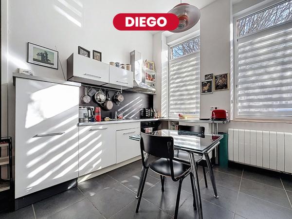 DIEGO - 35 m2 - T2 - rue Brûle Maison