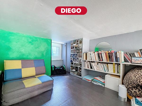DIEGO - 35 m2 - T2 - rue Brûle Maison