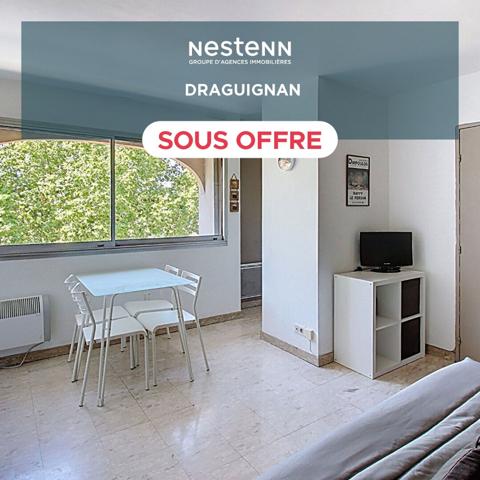 A VENDRE en EXCLUSIVITE ! Appartement Draguignan 1 pièce 23 m² avec ascenseur