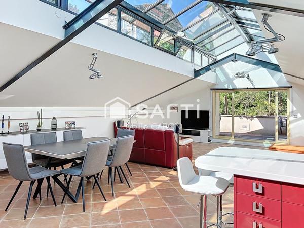 Loft calme et lumineux avec jardin de 220 m² – Hyper-centre