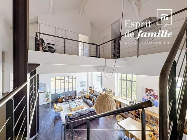 Limonest, loft 270m2 jardin 2000m2