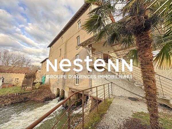 A vendre : Ancien moulin comprenant 2 logements - PONT DE VEYLE