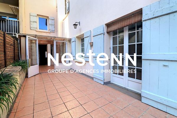 À vendre : Appartement spacieux en rez de jardin avec terrasse - 3 chambres - garage - cave - 01290 PONT DE VEYLE
