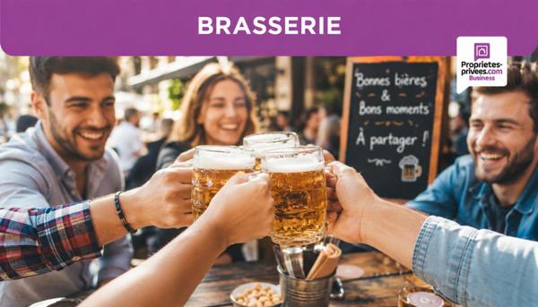 Brasserie 140 m² - 60 couverts + terrasse - murs et fonds - agglomération nancéienneocal commercial Tomblaine 140 m2