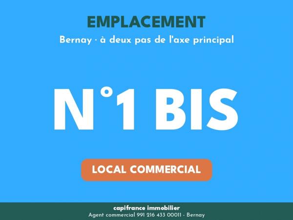 Local/bureau à vendre BERNAY (27)