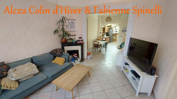 Maison de ville, jardinet et garage à 10min à pieds du centre ville de Soissons