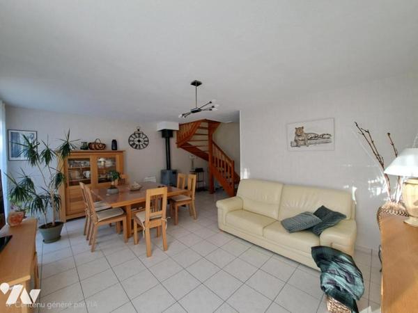 BELLEY – Villa T4 avec jardin, terrasse, garage et parking