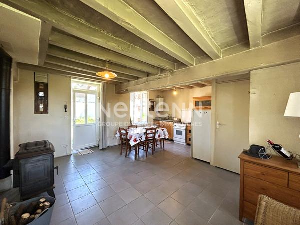 MAISON PLAIN-PIED 1 CHAMBRE AVEC DÉPENDANCES ET TERRAIN SAINT-CHRISTOPHE-EN-BAZELLE (INDRE 36)