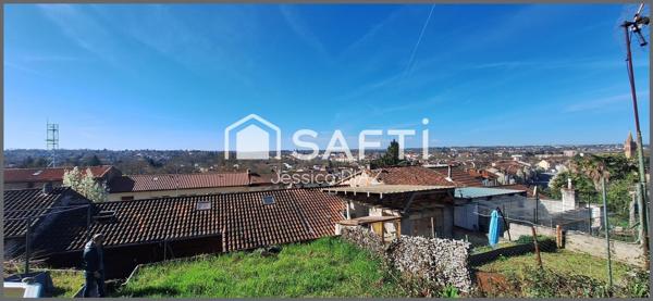 Maison rénovée 112 m² – 3 ch – jardin – garage