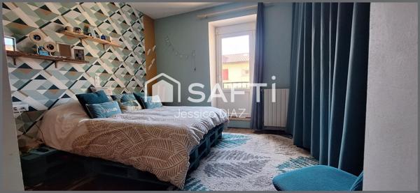 Maison rénovée 112 m² – 3 ch – jardin – garage