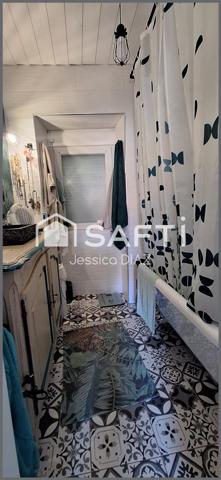 Maison rénovée 112 m² – 3 ch – jardin – garage