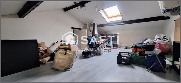 Maison rénovée 112 m² – 3 ch – jardin – garage