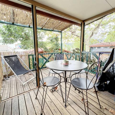 Chalet 39 m2 avec terrasse et jardin attenant de 102m2