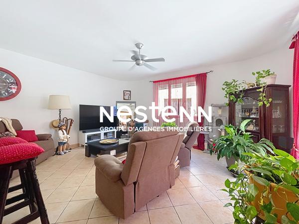 Maison de plain-pied 3 faces à Canohès 3 pièces 88 m² avec garage et terrasse