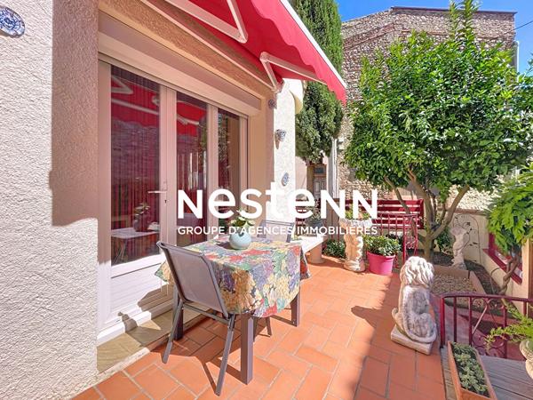 Maison de plain-pied 3 faces à Canohès 3 pièces 88 m² avec garage et terrasse