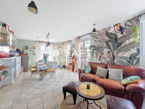 Appartement 4 Pièces avec Terrasse et Vue Dégagée à Villeneuve-la -garenne