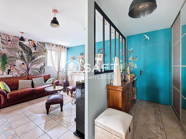 Appartement 4 Pièces avec Terrasse et Vue Dégagée à Villeneuve-la -garenne