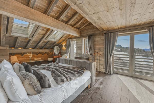 EXCLUSIVITÉ – MEGEVE - Chalet d'exception Ski-in / Ski-out