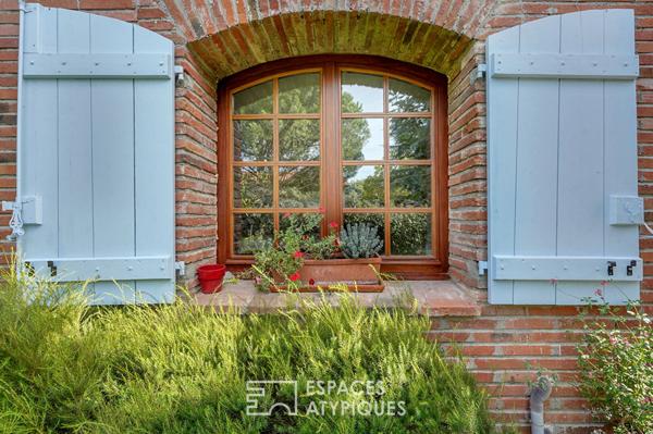 Lauragaise rénovée avec piscine