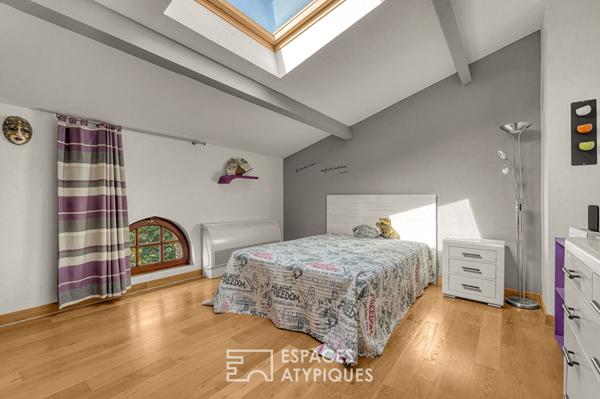 Lauragaise rénovée avec piscine