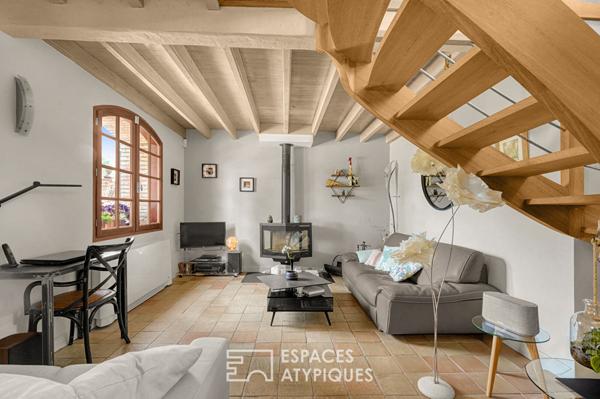 Lauragaise rénovée avec piscine