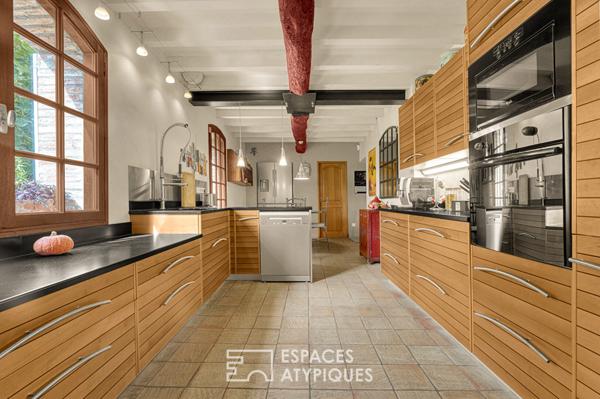 Lauragaise rénovée avec piscine