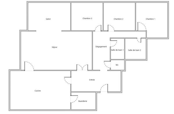 Appartement à vendre 5 pièces 110 m² Lorry-lès-Metz