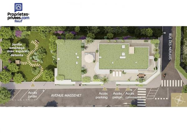 3  Pièces  - 66 m²  CROS DE CAGNES