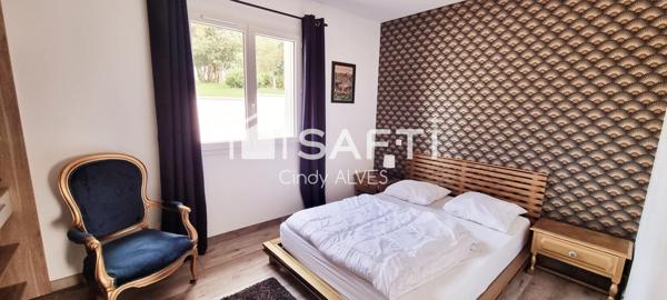 Deux maisons contemporaines avec piscine et spas