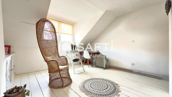 Maison familiale 3 ch + Jardin – Quartier Flocon