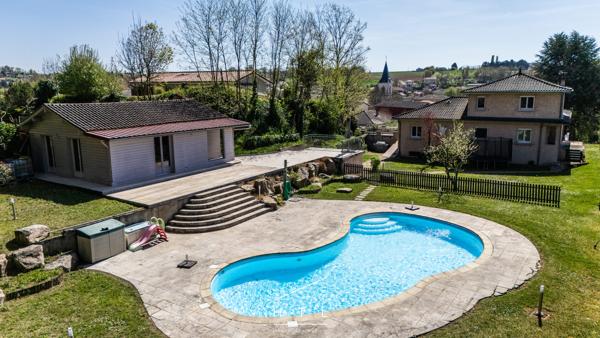 Frans - Maison 225 m² avec dépendance indépendante, piscine et terrain de 2 475 m² Détails des diagnostics énergétiques
