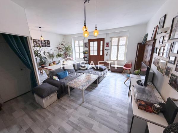 Belle maison de ville 150 m² avec jardin clos