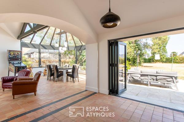 Villa d’exception aux accents de Provence, aux portes d’Angers