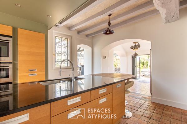Villa d’exception aux accents de Provence, aux portes d’Angers