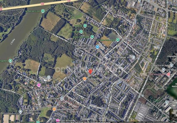 NANTES Saint-Joseph-de-Porterie – T3 lumineux de 66 m² en dernier étage avec ascenseur, balcon sans vis-à-vis et parking boxable