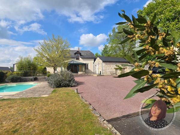 Maison de charme avec piscine et dépendance