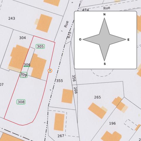 MAISON ANCIENNE A RÉNOVER, BIEN SITUÉE, 3 CHAMBRES, JARDIN 1500 M²