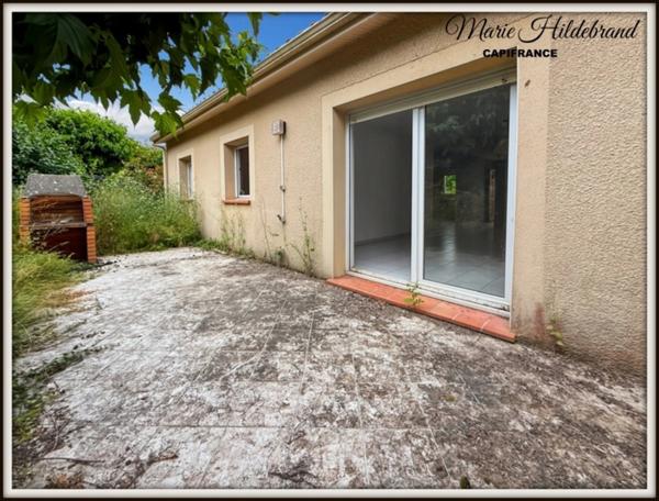 Maison de 80m² habitables - 3 chambres - jardin