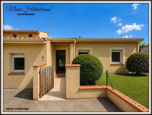 Maison de 80m² habitables - 3 chambres - jardin