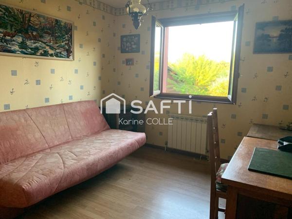 Maison type F6 sur sous-sol avec garage , jardin, hangar et studio indépendant