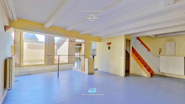 Appartement à vendre 2 pièces en duplex avec terrasse à MALZEVILLE (54) - Visite virtuelle sur demande