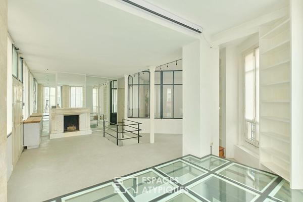 Lumineux loft en proue sur la Butte Montmartre