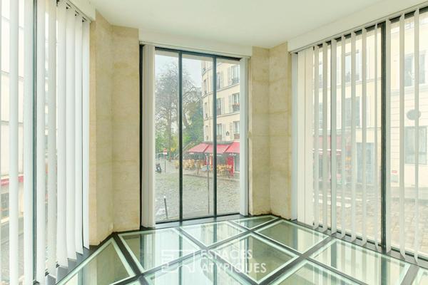 Lumineux loft en proue sur la Butte Montmartre