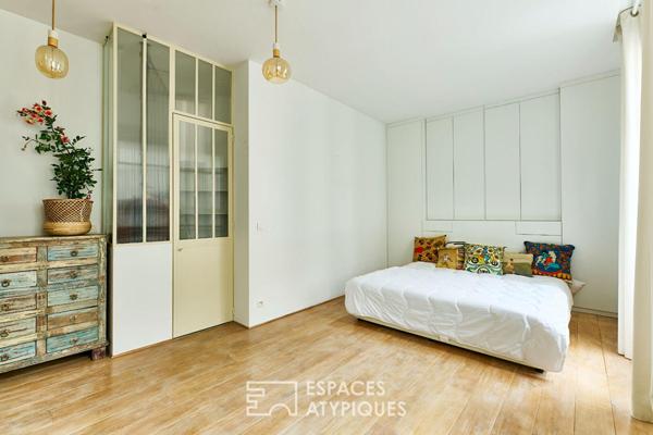 Lumineux loft en proue sur la Butte Montmartre