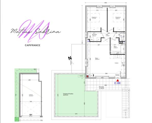 Appartement neuf T3/T4 Perrignier (74)