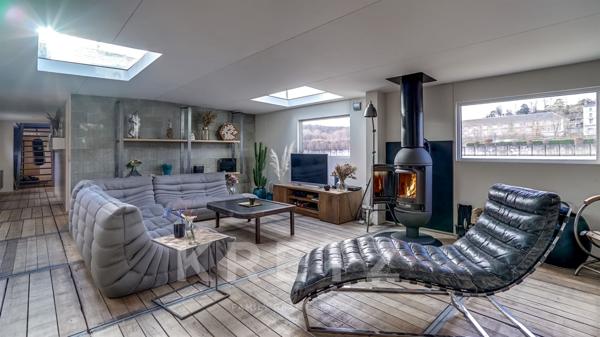 Péniche face au Parc de Saint Cloud