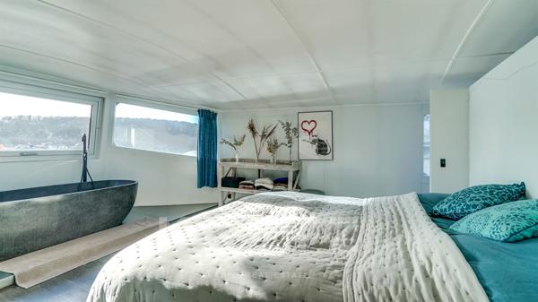 Péniche face au Parc de Saint Cloud