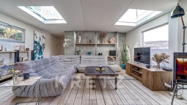 Péniche face au Parc de Saint Cloud