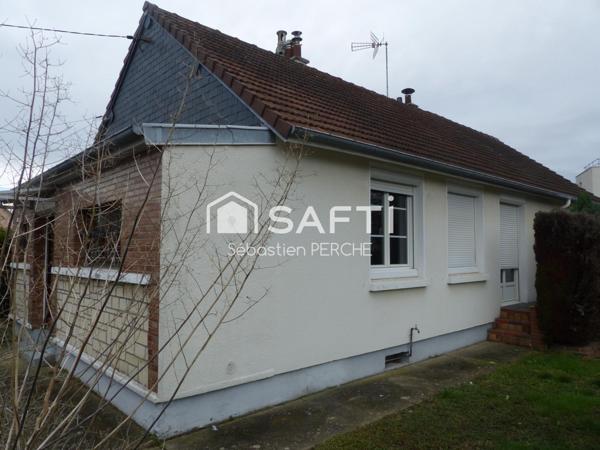 Maison de plain pied, 2 chambres, dépendances