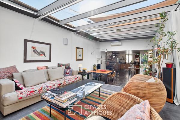 Maison Contemporaine avec Jardin Confidentiel – Coeur Vauban